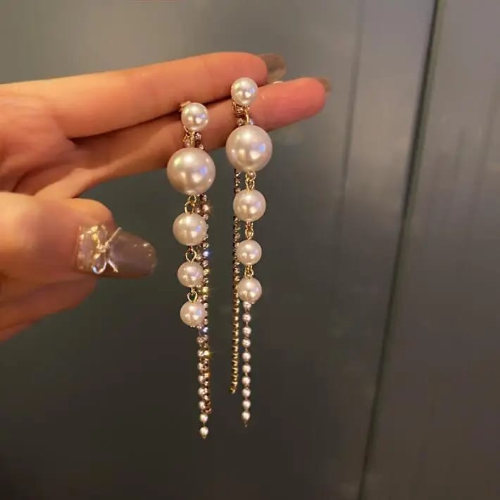 JJK12 Pearl Drop Earrings