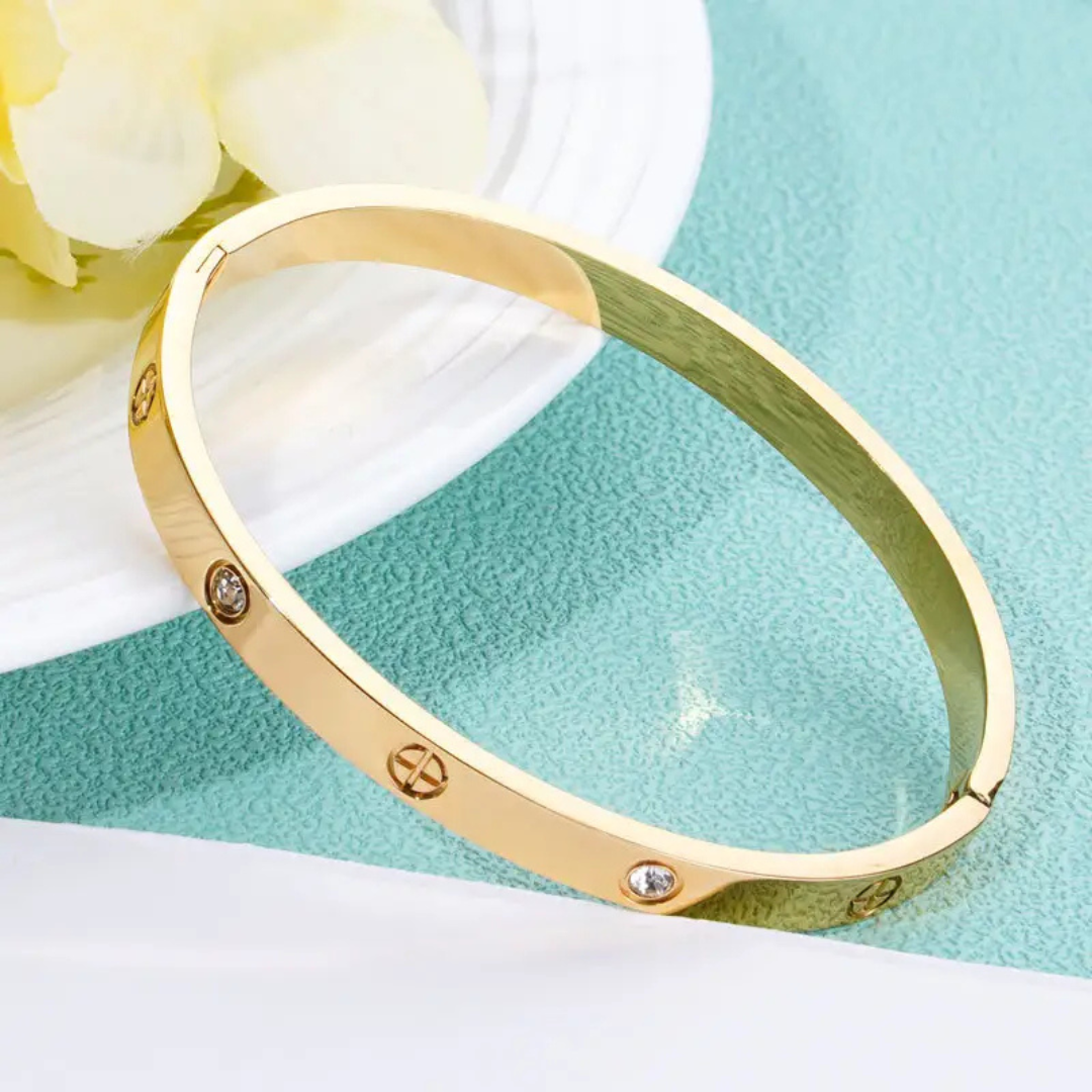 Cartier-Inspired Love Bangle Bracelet. - Image 2