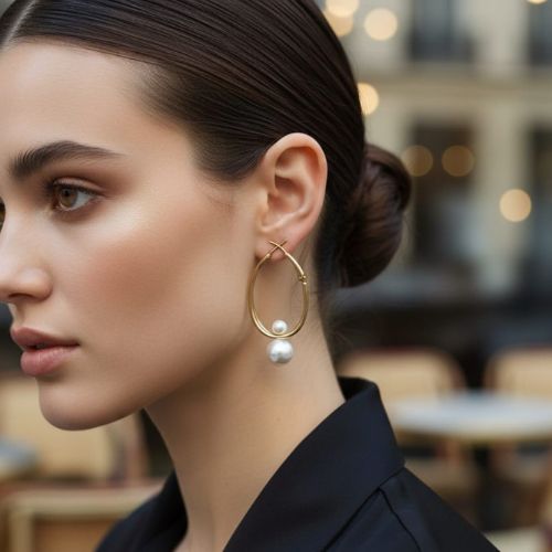 114 Pearl earrings for women