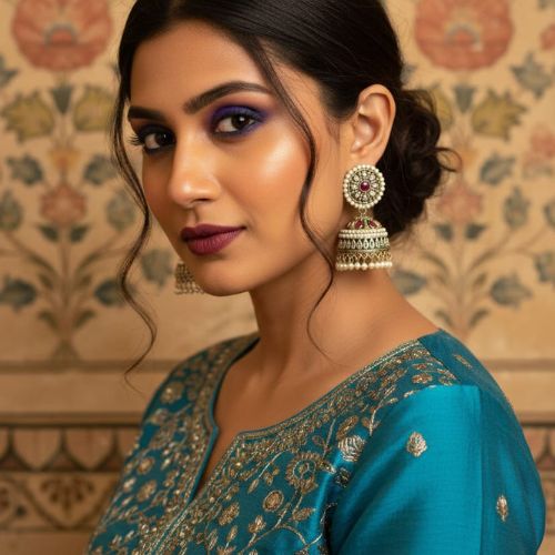 242 Jhumka earrings - Image 2