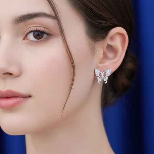 JJK 20 Pearl Heart Drop Earrings