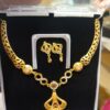 Kalpna Sales Surat Gold Plated Austrian Stone Necklace Set,