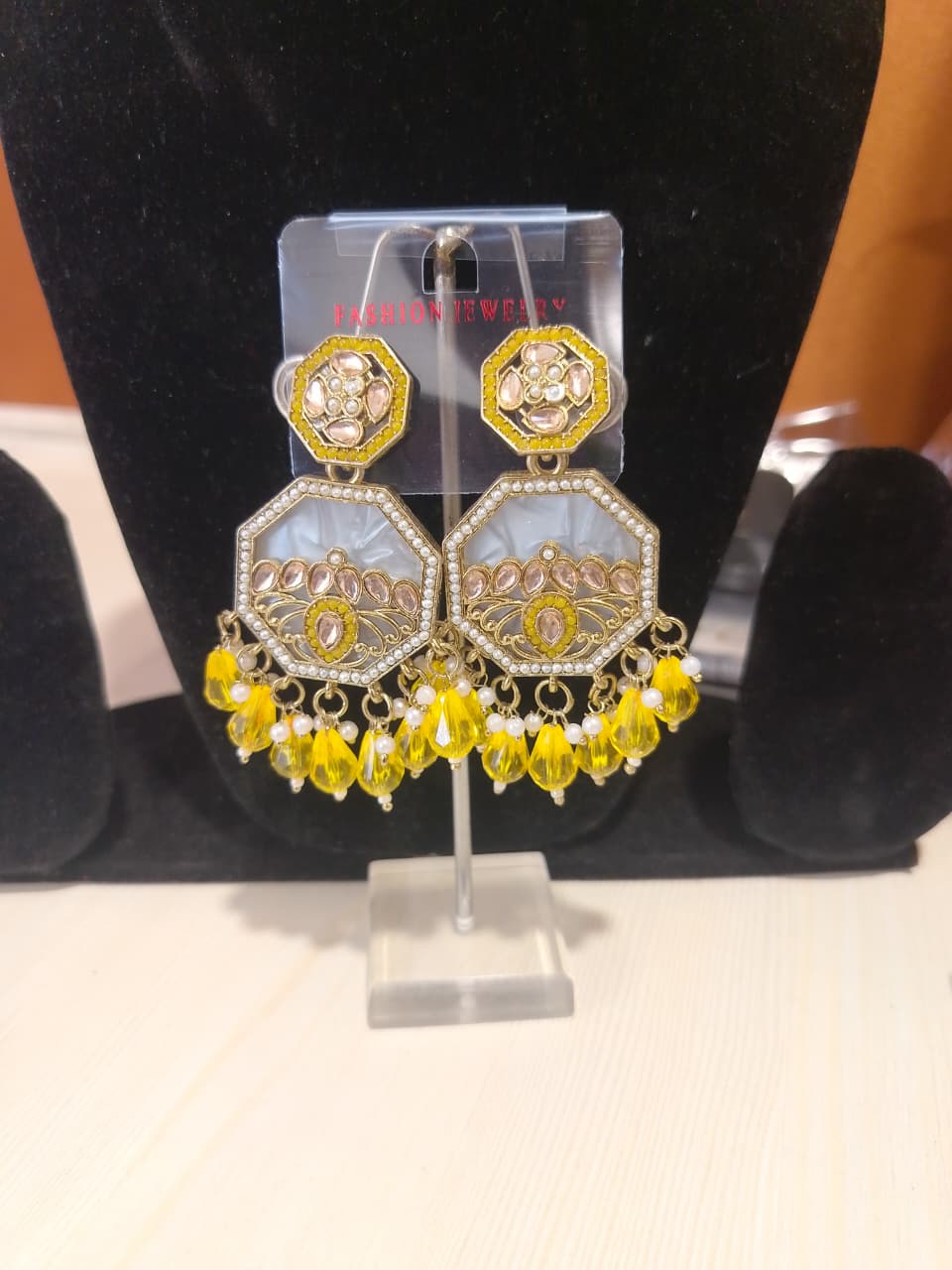 traditional Indian hanging earrings, - Image 3