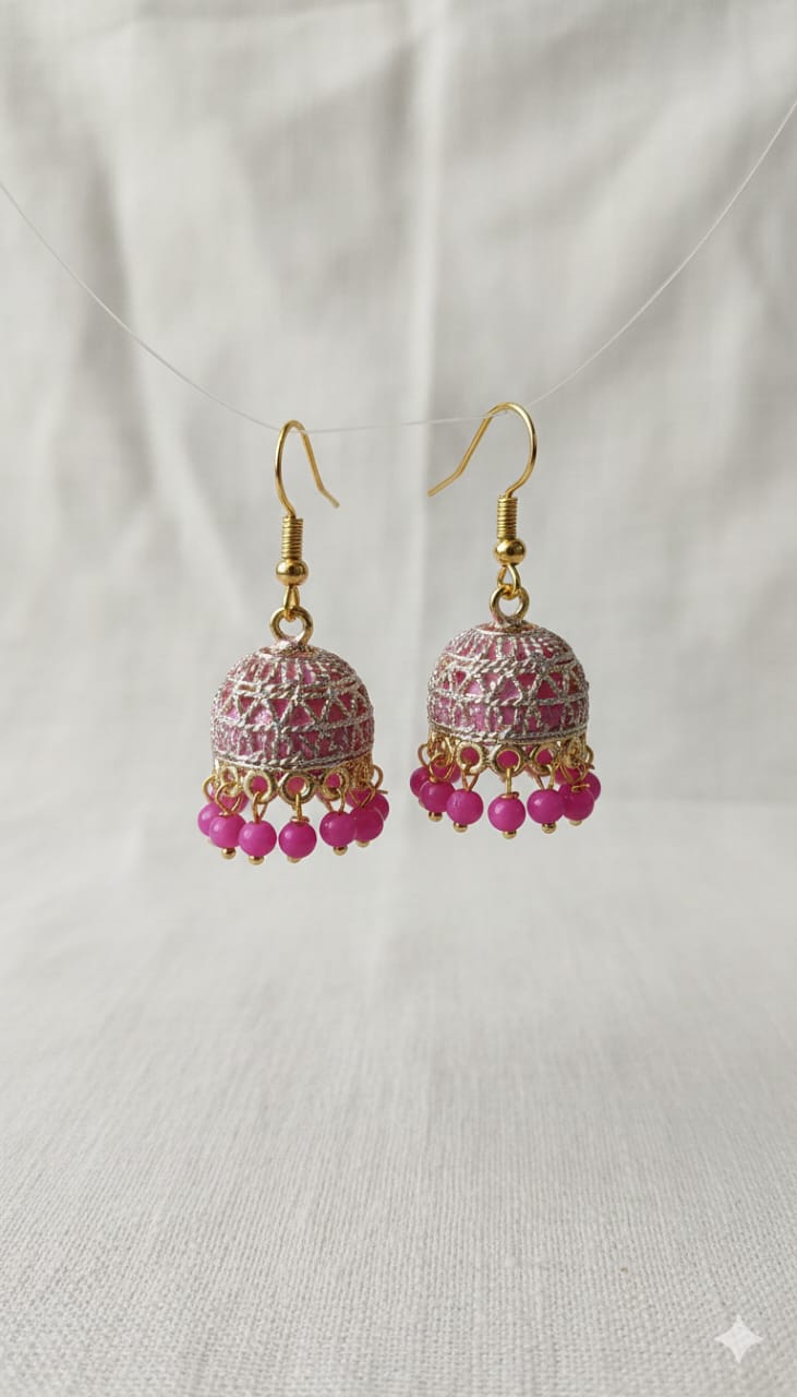 Jhumka earrings,