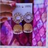 Oxidised Jhumki Earrings