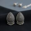 Oxidised jhumki.