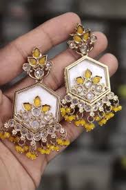 traditional Indian hanging earrings,