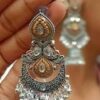 Woman silver tone antique bohemian.