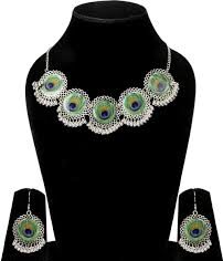 Beautiful peacock necklace