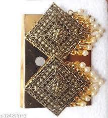 Small jhumki earrings. - Image 2