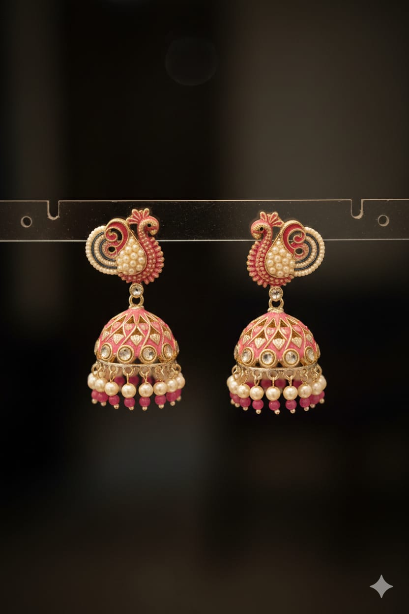 Jhumka earrings
